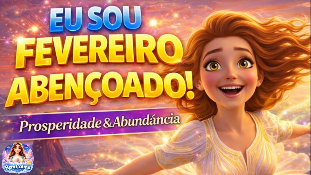 💛 EU SOU FEVEREIRO ABENÇOADO | Tudo Flui em Prosperidade e Abundância Pra Mim