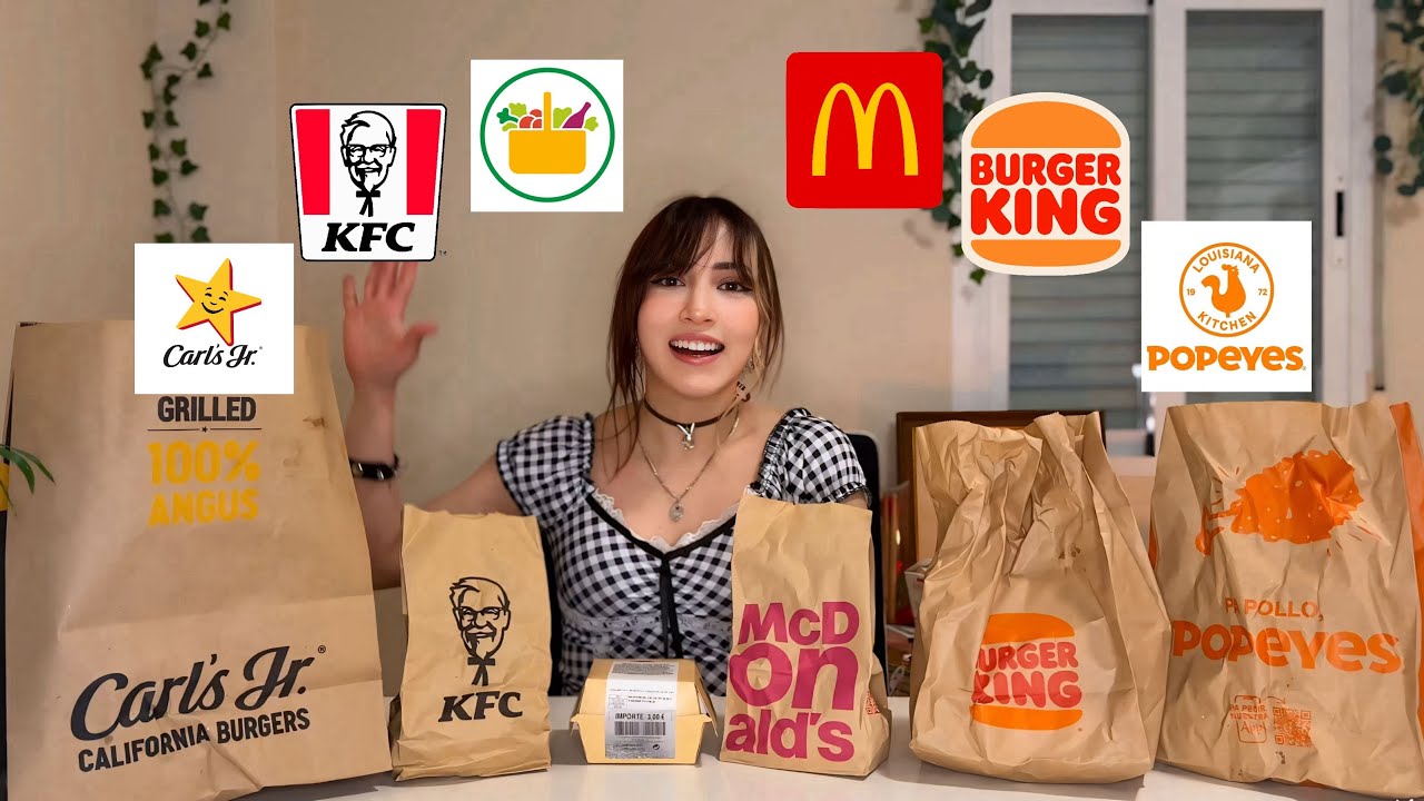 Cuál es la MEJOR y MÁS BARATA  hamburguesa de comida rápida?? Las probé todas y…
