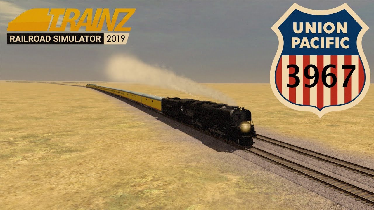 UP 3967 Pulls Passengers