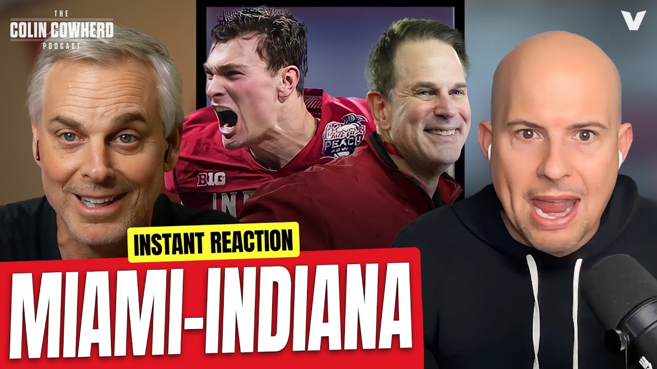 Miami-Indiana Reaction: Mendoza #1 NFL pick, Curt Cignetti wins CFP | Colin Cowherd College Football