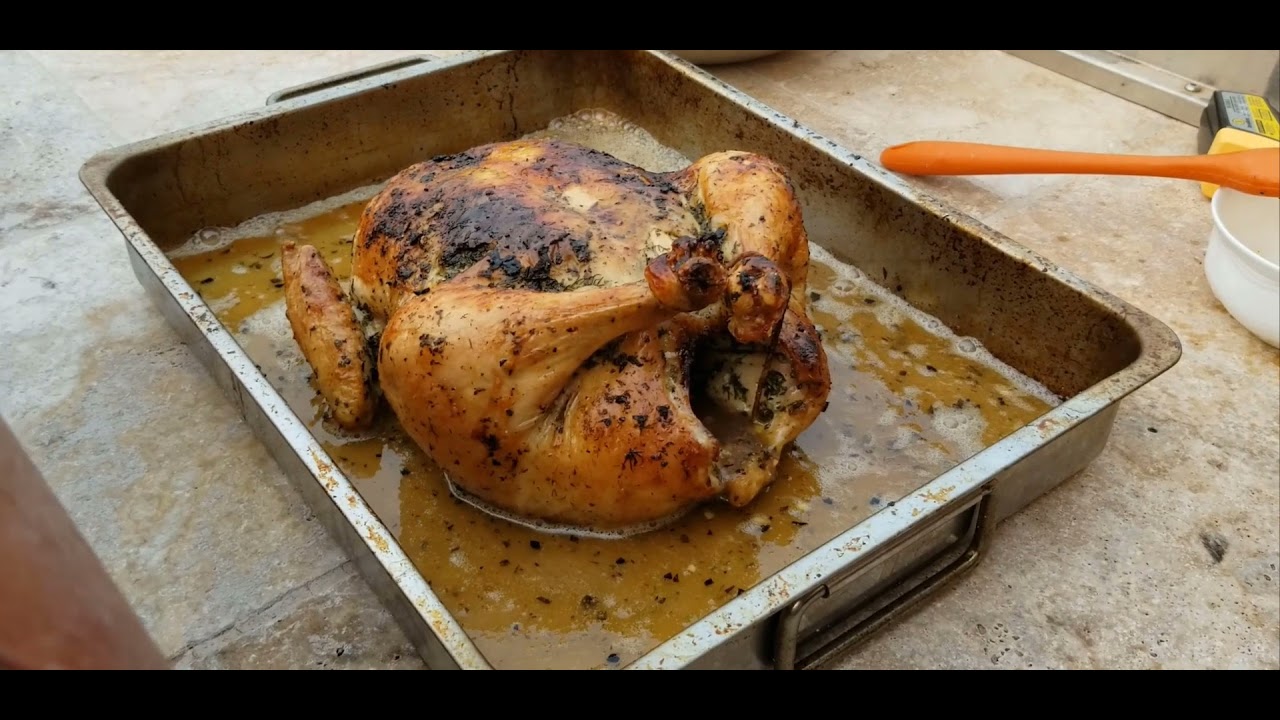 Pizza Oven Roasted Chicken
