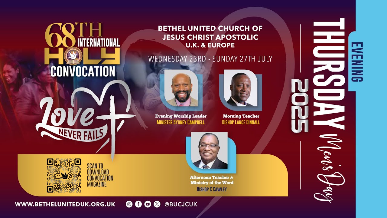 Thursday Evening | 68th Holy Convocation | 24th July 2025