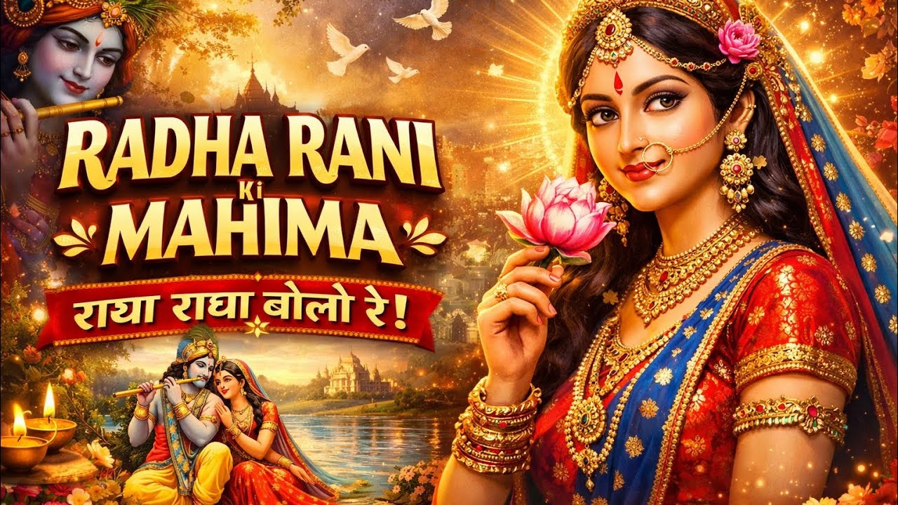 Radha Rani Ki Mahima | Beautiful Bhakti Song | Rap song 