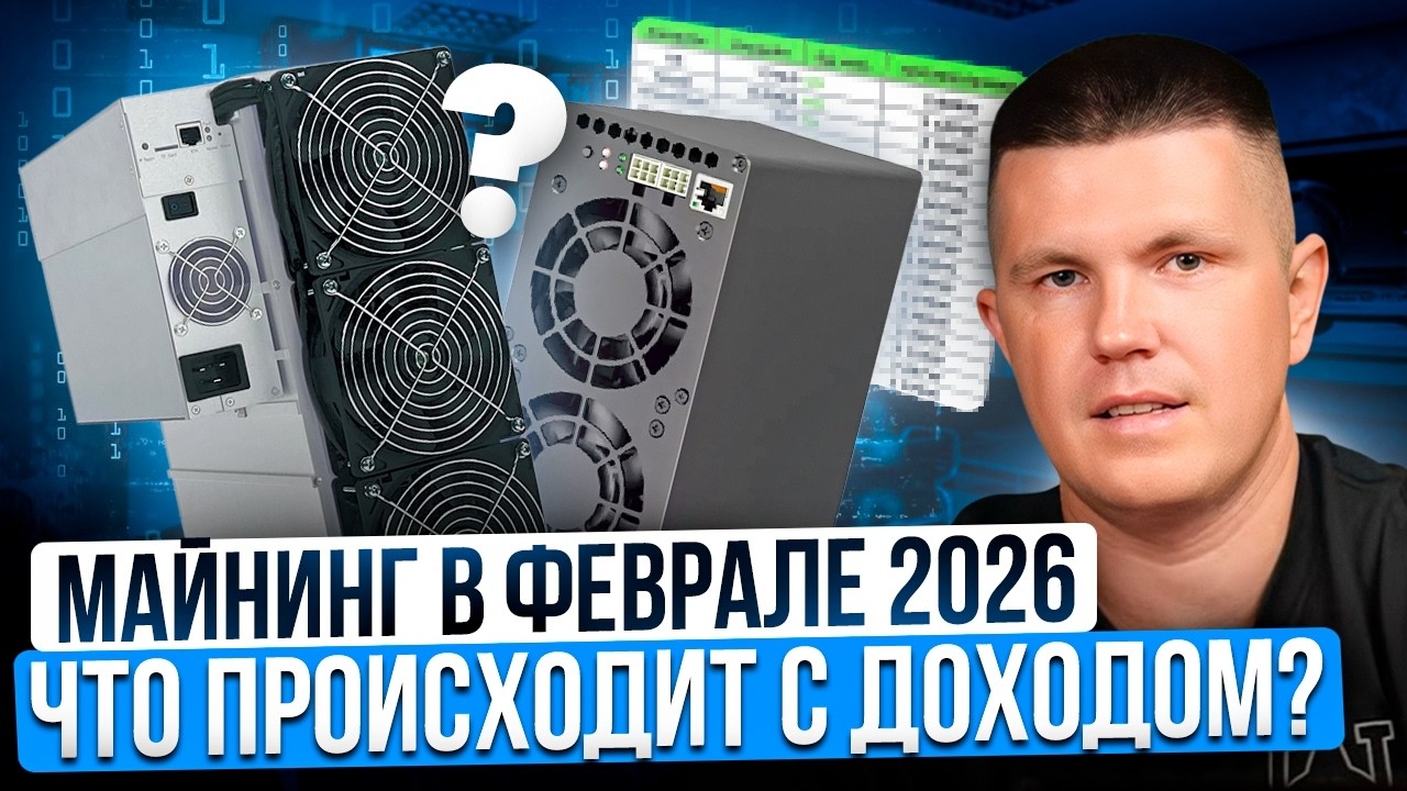 ШОК КОНТЕНТ !!! Майнинг в феврале 2026 | Что происходит с доходом?