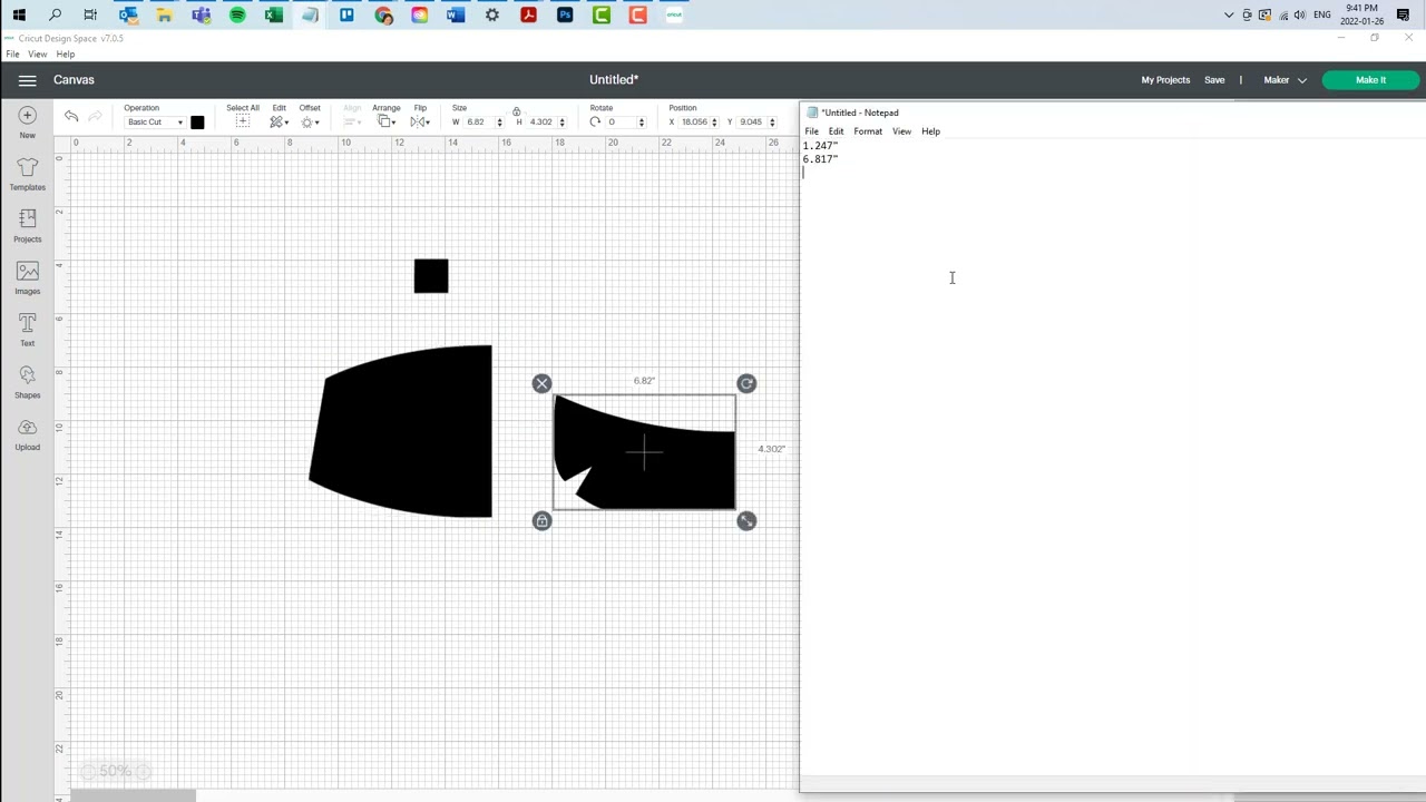 Converting a PDF sewing pattern to a cutting file in Design Space