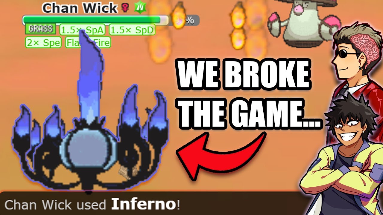 BLUNDER AND CTC DESTROYING TRYHARD NOOBS WITH INFERNO CHANDELURE FOR AN HOUR