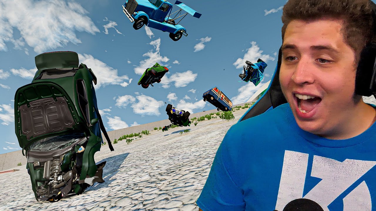 HÁT EZEK NEM JUTOTTAK MESSZIRE!! 💥BeamNG Barmai #19
