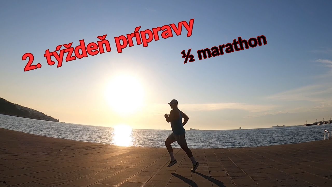 Druhý týždeň prípravy na polmaratón | Tréning v Bratislave & Koperi
