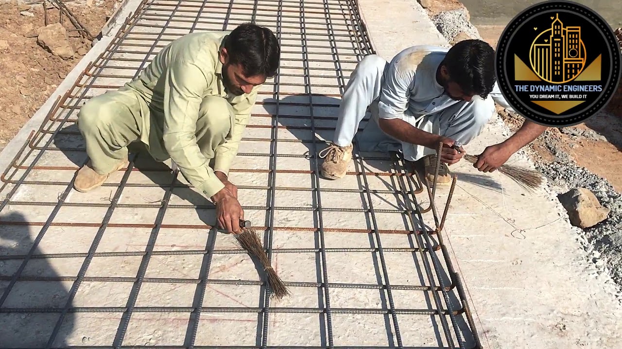 Strip foundation in building construction site | types of footing
