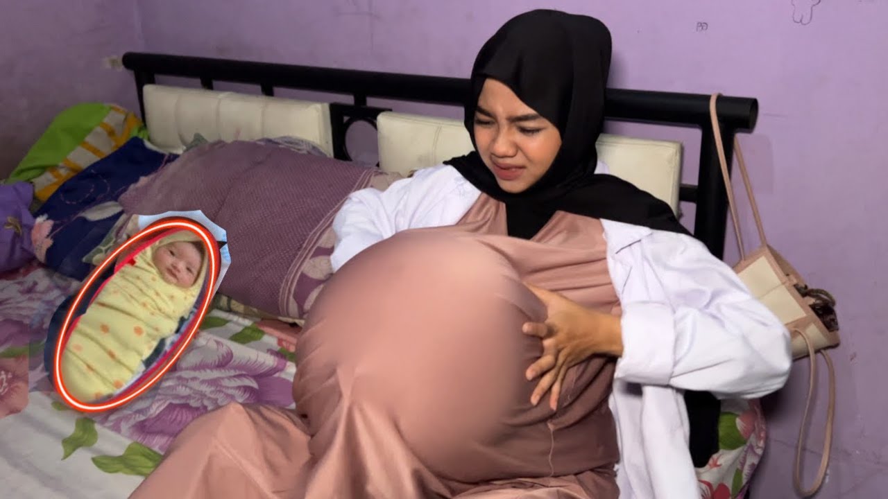 KAGET TIDAK PUASA‼️ IBU HAMIL TIBA2 KONTRAKSI DAN MELAHIRKAN SENDIRI SECARA NORMAL