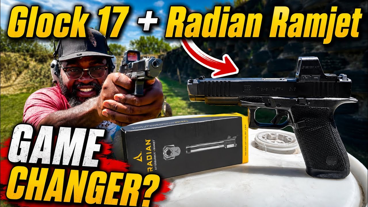 The Glock 17 Gen 6 Just Got BETTER! Radian Ramjet + Afterburner 🔥