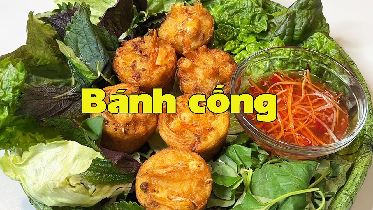 Bánh cống, giòn như bánh tráng!