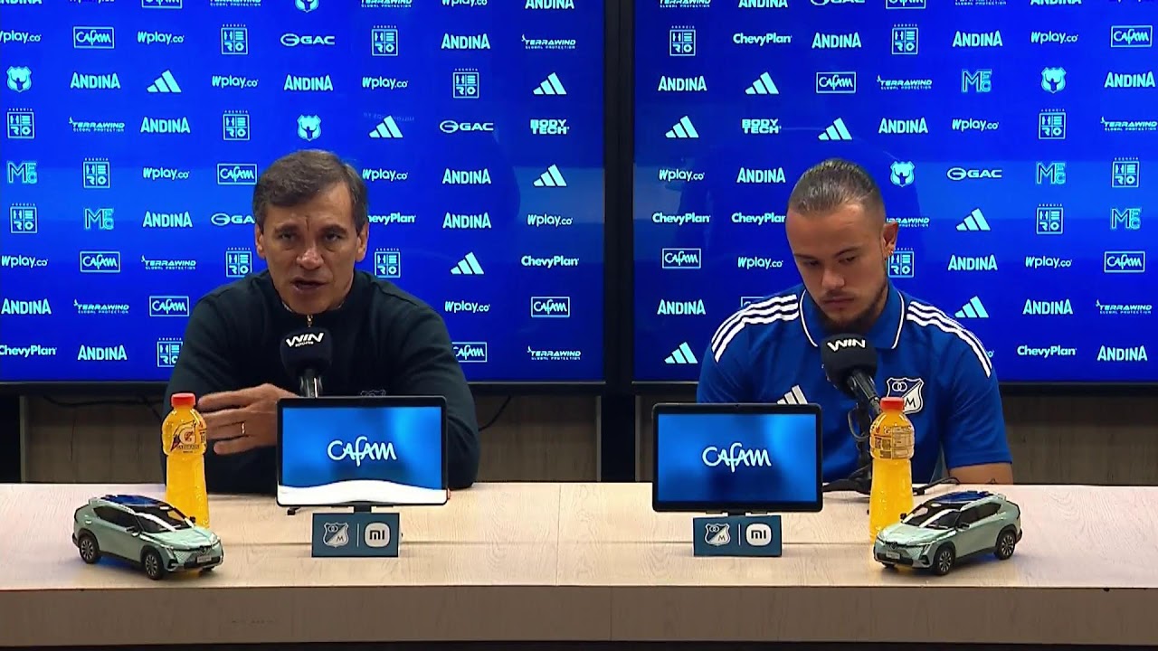 Rueda de prensa de Millonarios tras su partido con Llaneros