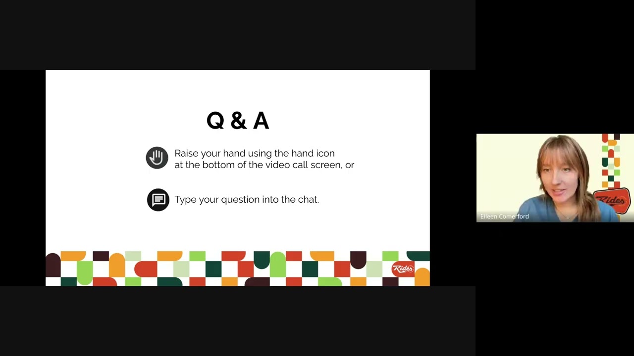 RIDES Project - RFI Industry - Webinar