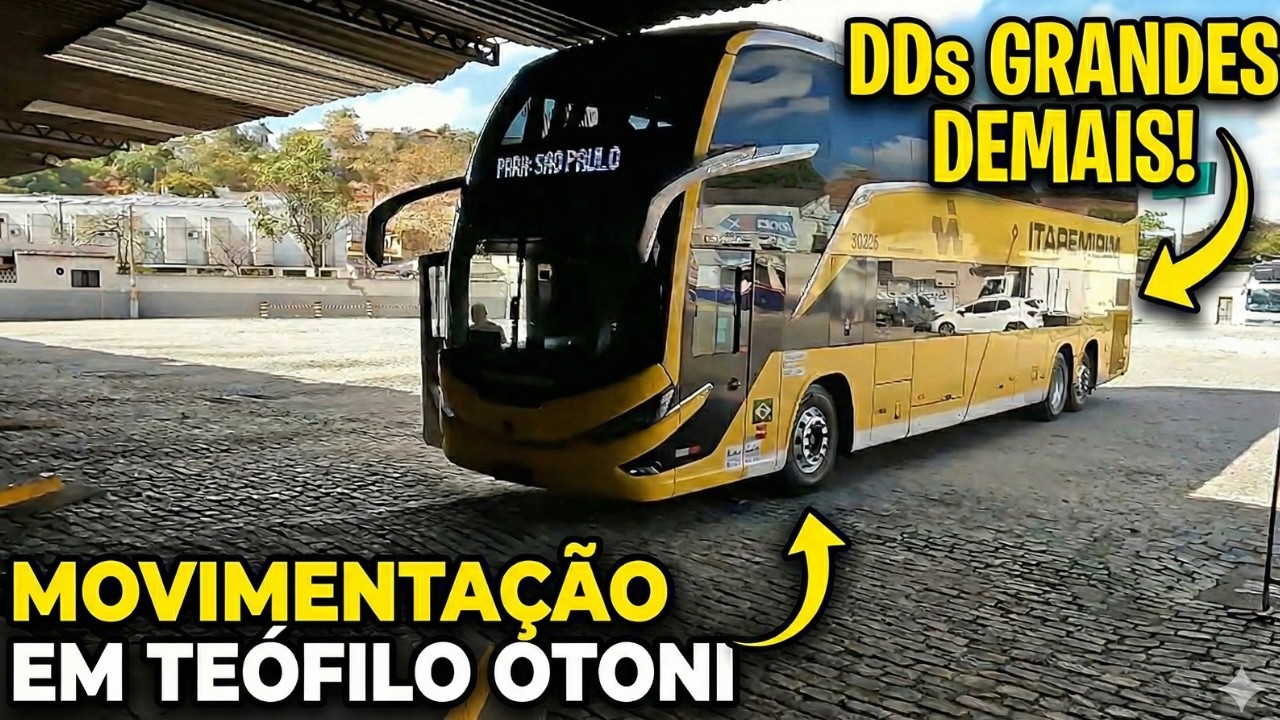 TEÓFILO OTONI NO PAIXÃO BUS | O MOVIMENTO NÃO PARA NA RODOVIÁRIA DA CIDADE