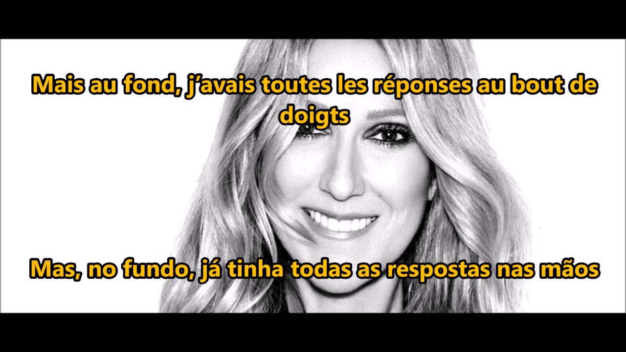Celine Dion - Le bonheur en face  (Legendado PT BR)