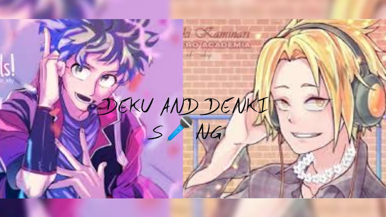 DEKU AND DENKI HAVE A SING OFF || Dusk Till Dawn Remix || BNHA