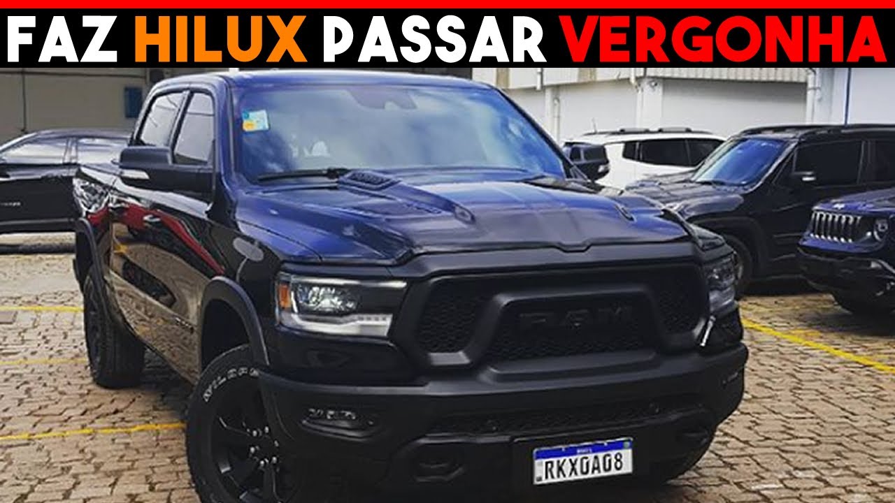 RAM 1500 REBEL teste na ESTRADA e SERRA! V8 de respeito!!