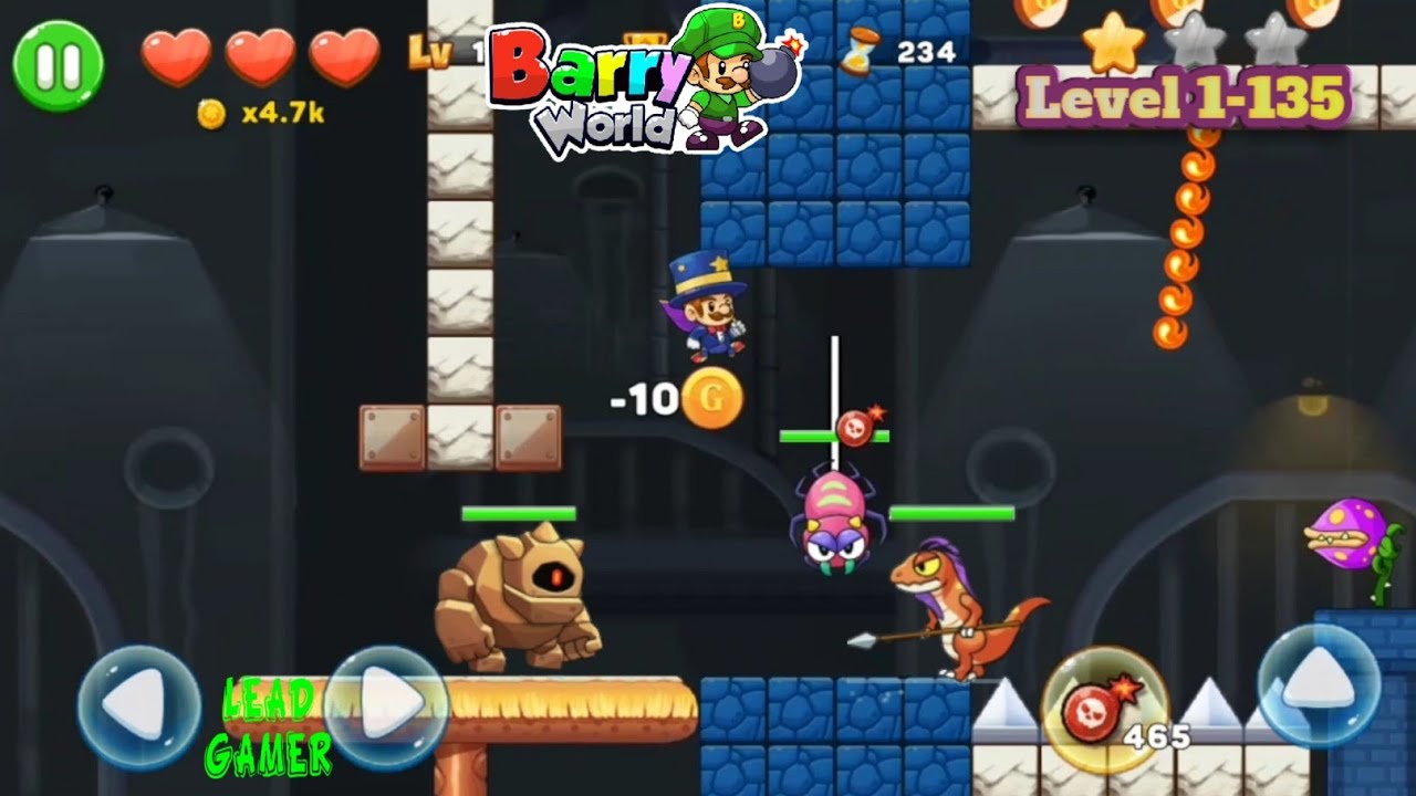 Barry world adventure Game Level 1-135 #gaming #games #gameplay