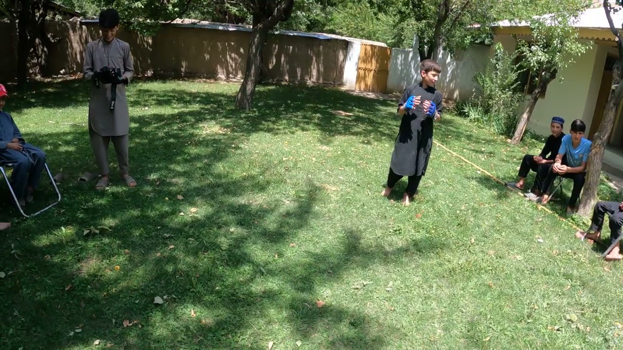 Chitrali Kids Freee Style Boxing