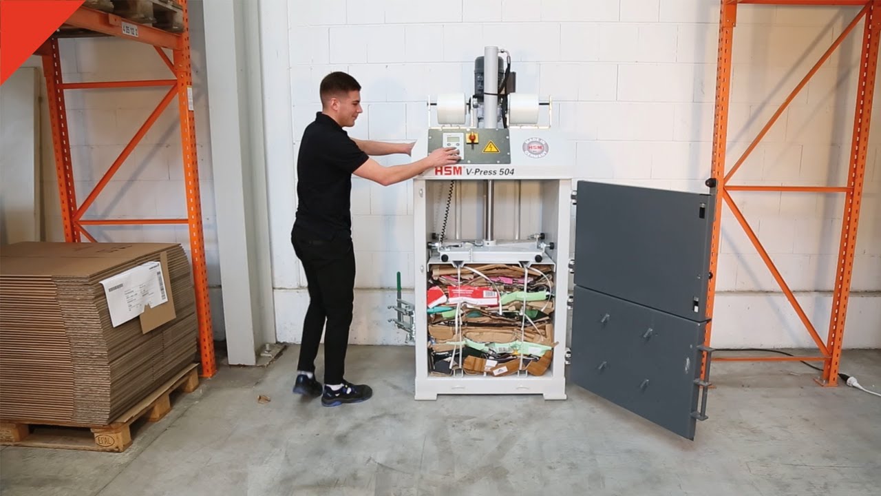 Belownica pionowa HSM V-Press 504  Instrukcja dla użytkownika