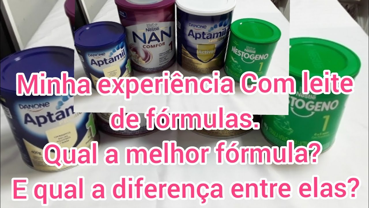 Minha experiência com formulas infantil, NAN Aptamil e Nestogenio. Qual é melhor? Qual a diferença?