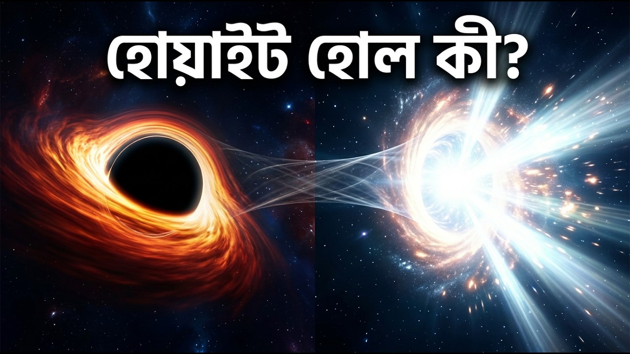White Hole Explained in Bangla | হোয়াইট হোল কী এবং কীভাবে কাজ করে? | Black Hole এর বিপরীত