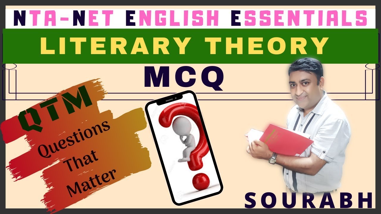 NTA NET QTM Literary Theory Quiz Part 2