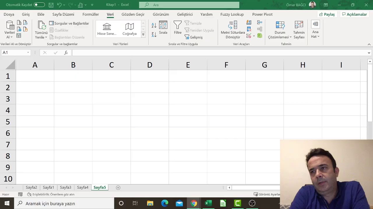 Günlük döviz kurlarını Excel'e Aktarmak