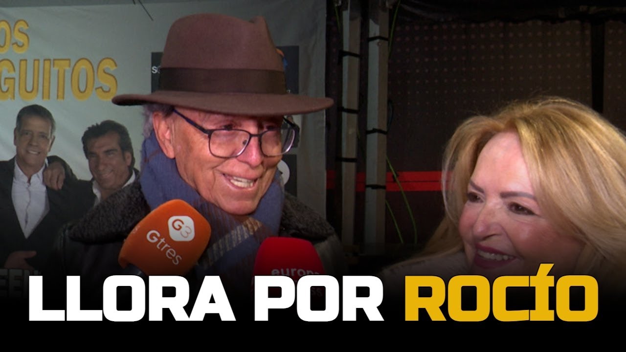 ORTEGA CANO rompe a LLORAR: Siento a ROCÍO JURADO como si estuviera VIVA