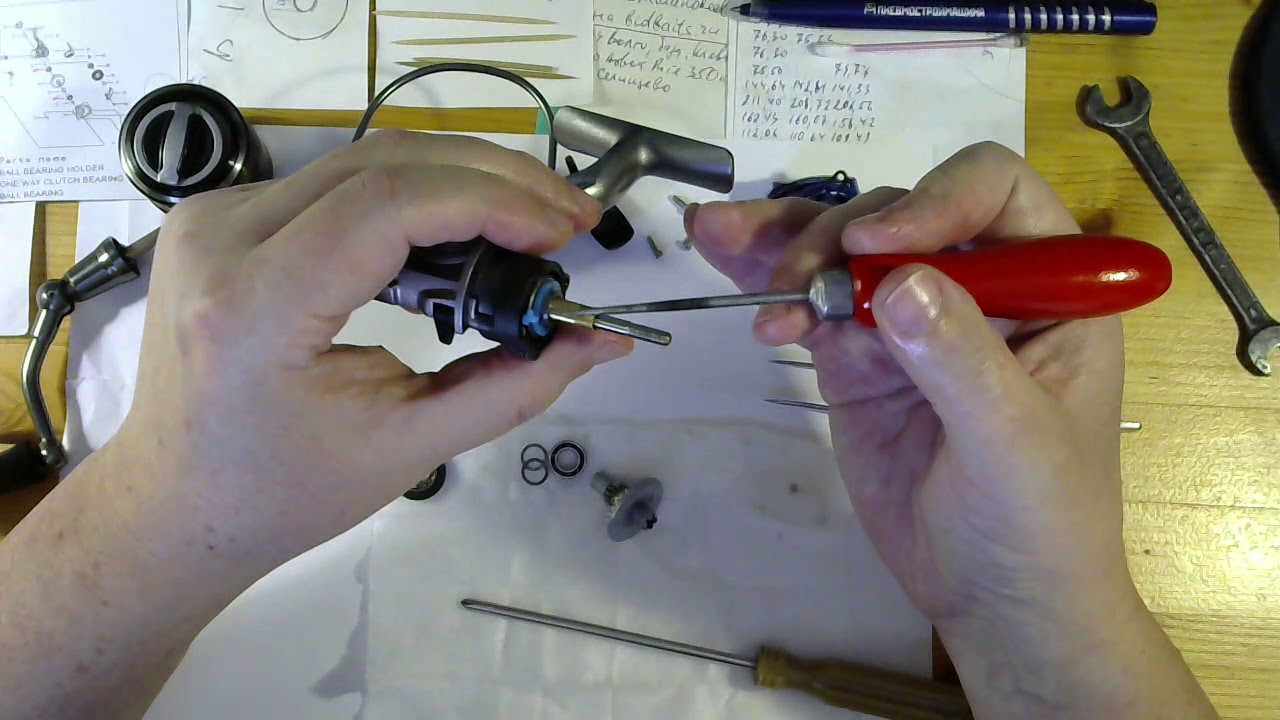 Катушка Silver Stream Sensor 1000 - разбор-обзор-ТО.