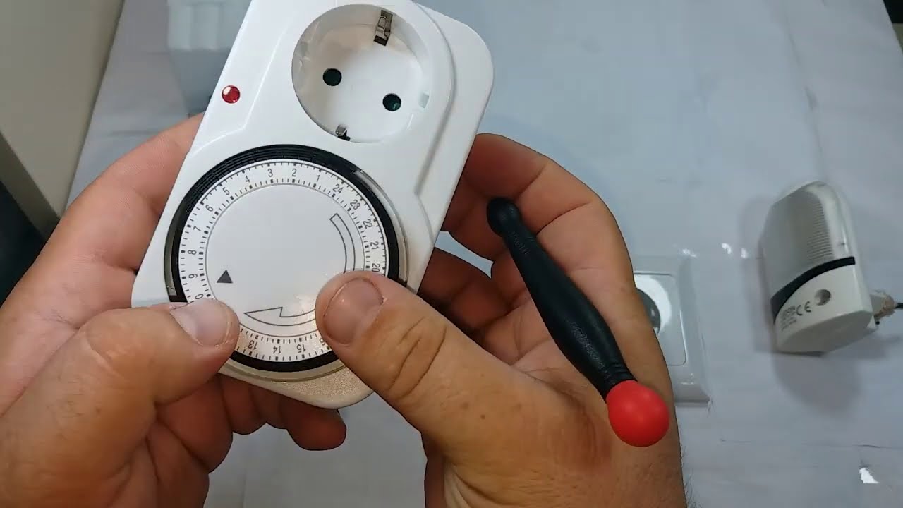 Mekanik zaman saatli priz nasıl ayarlanır ve nerelerde kullanılır.