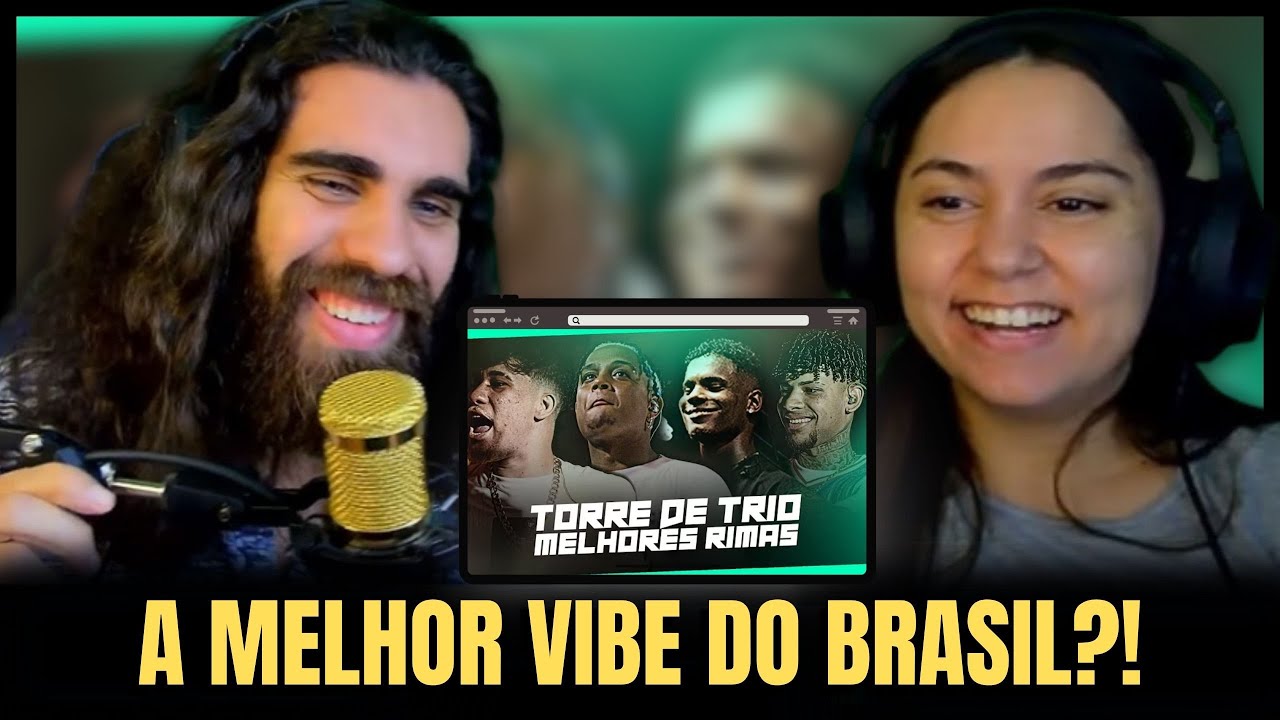 BATALHA DA TORRE DE TRIO, melhores rimas! - React Lucas Meira feat Carol