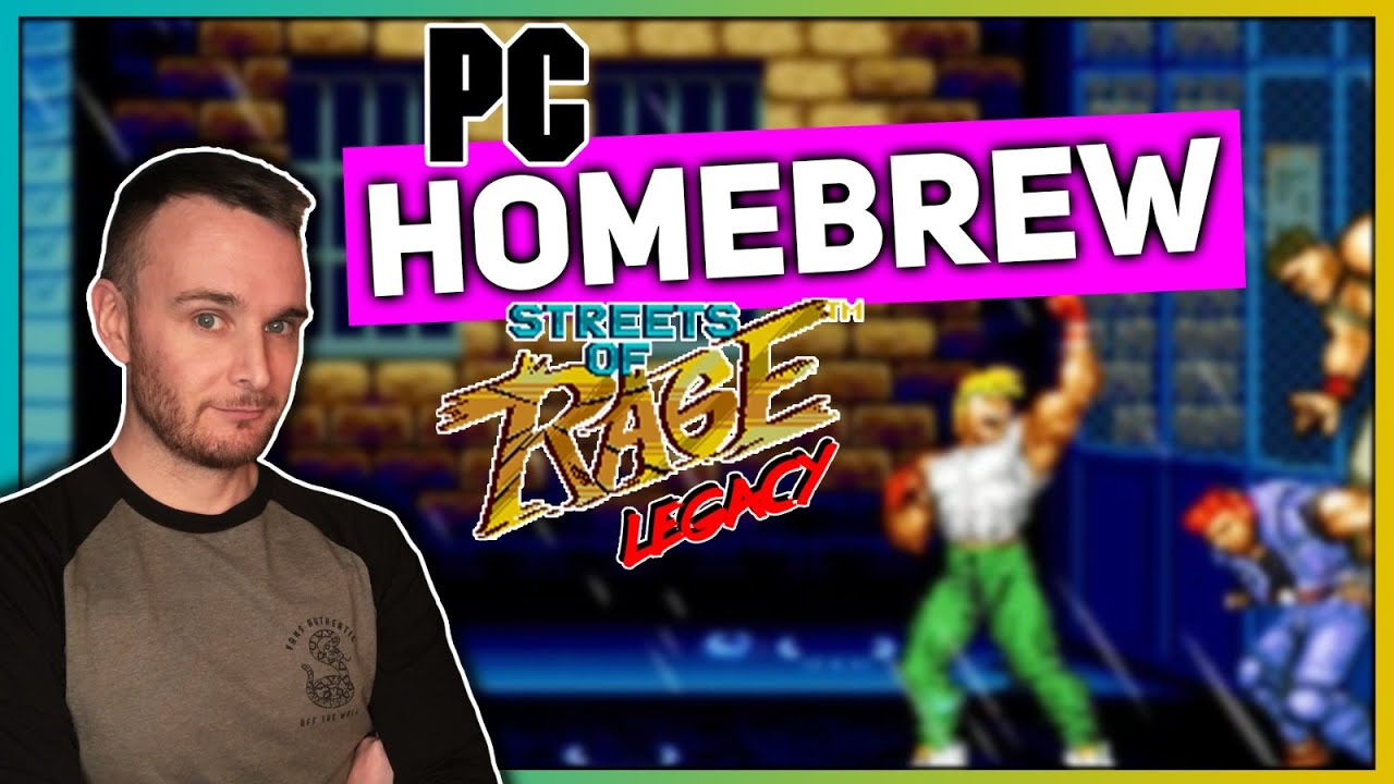 STREETS OF RAGE LEGACY REVIEW - PC HOMEBREW - NEW STREETS OF RAGE
