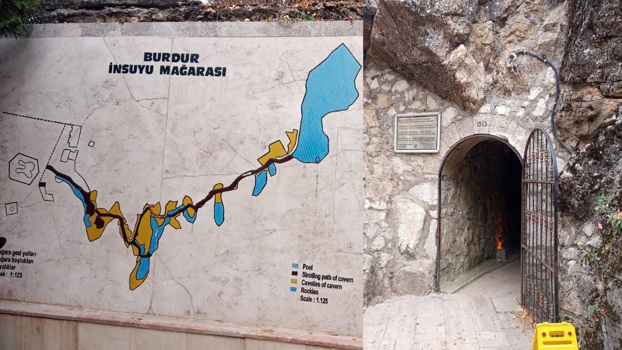 BURDUR İNSUYU MAĞARASI ( 597 MT )