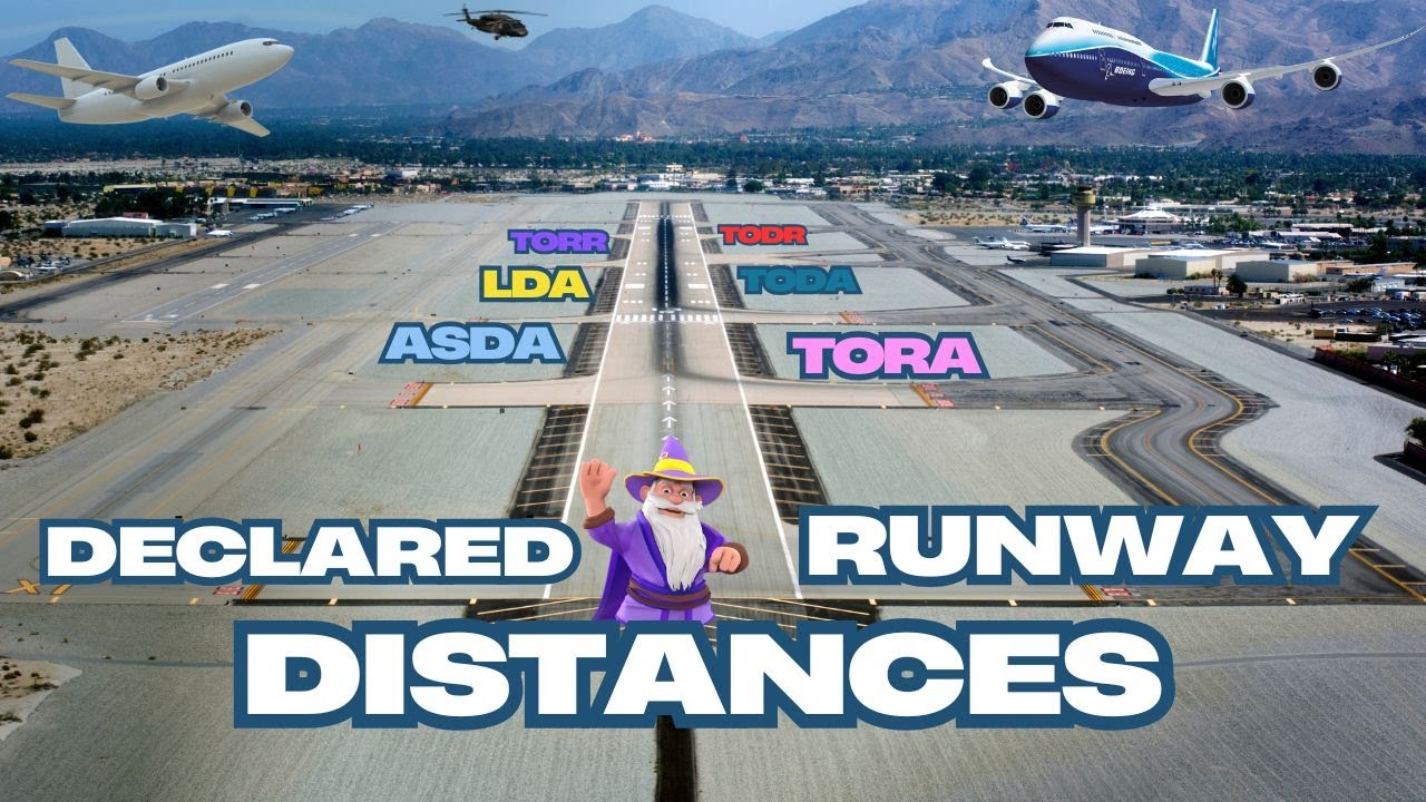 This  Calculations Could Save Your Life – Runway Distance Explained! TORA, ASDA, TODA, LDA