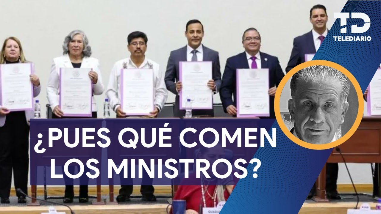 Los nuevos ministros de la SCJN tendrán 65 mil pesos extras al mes para comidas