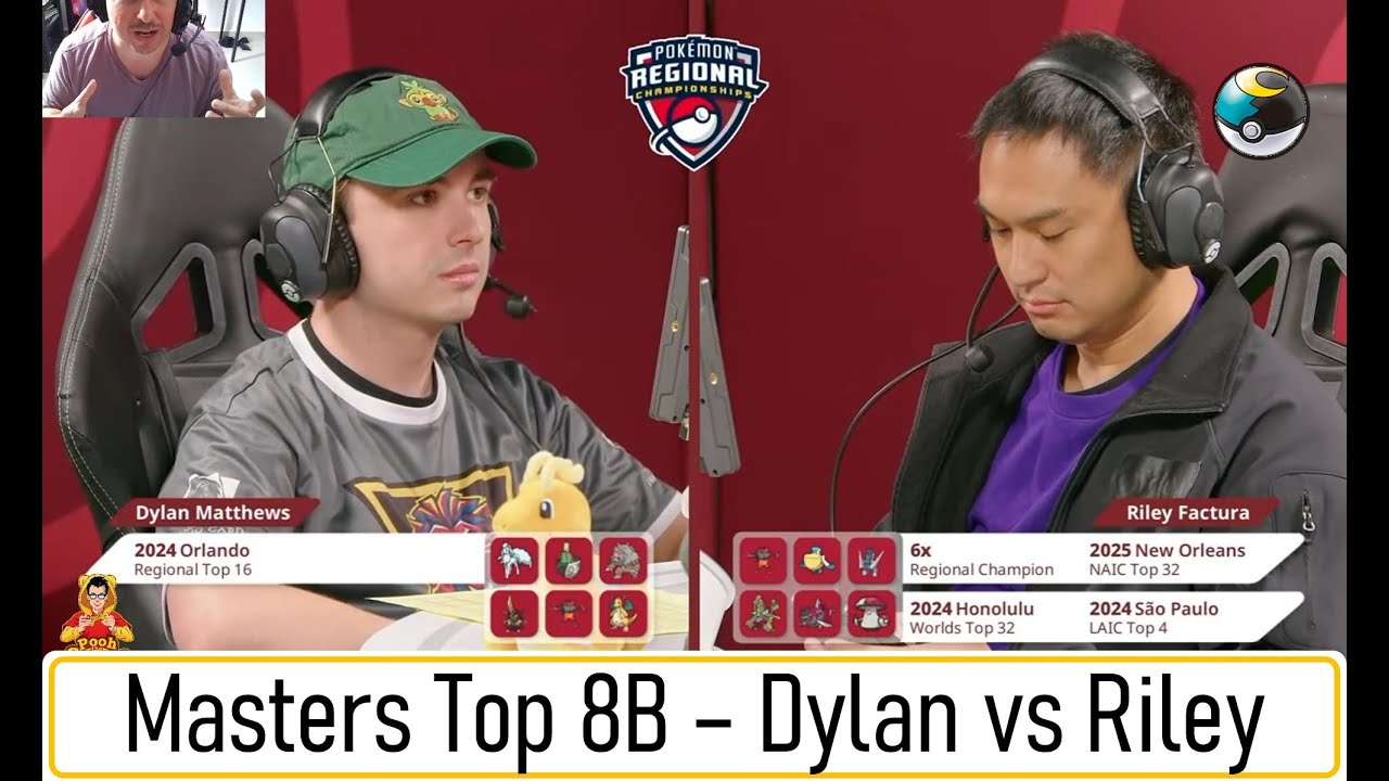 TOP 8 Dylan Matthews vs Riley Factura - Milwaukee - Reg H Pokemon VGC