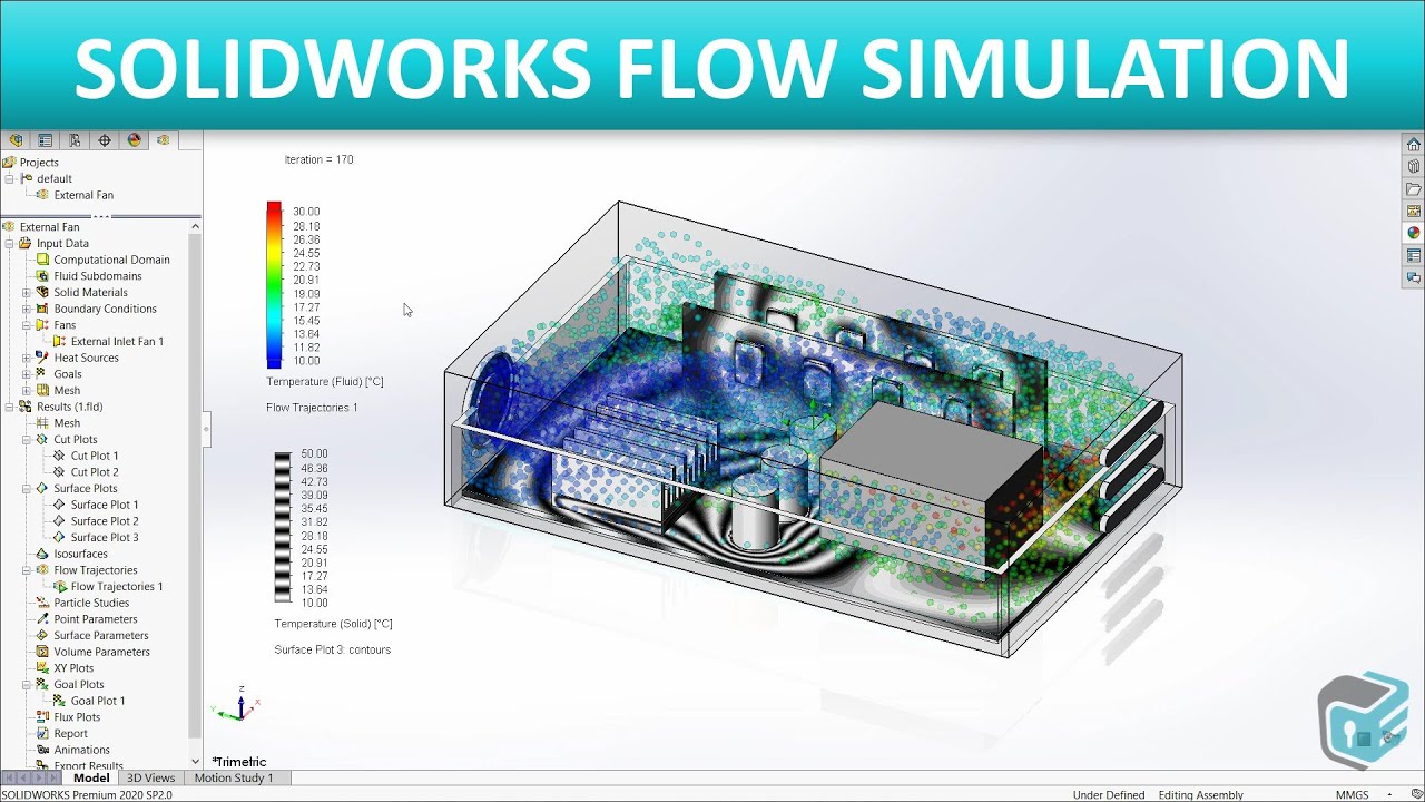 SOLIDWORKS Flow Simulation - Applying External Fan