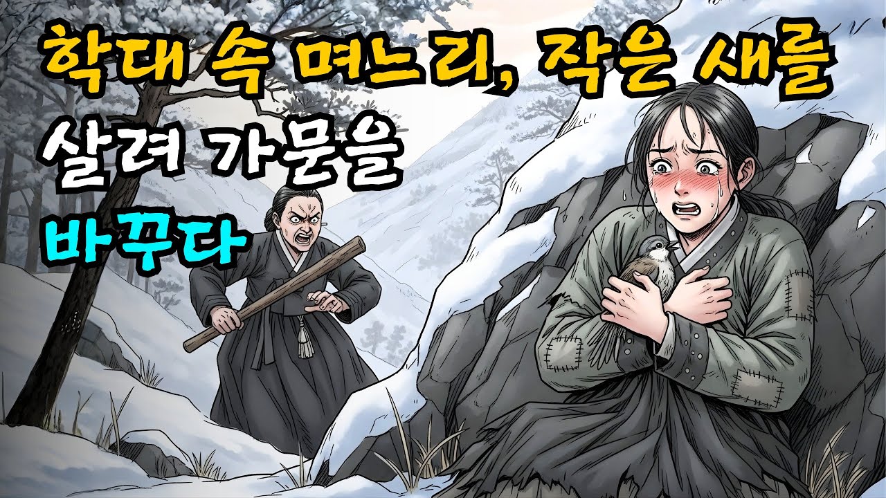 학대 속 며느리, 작은 새를 살려 가문을 바꾸다  | 야담 | 민담 | 설화 | 고전 | 옛날이야기 |야사