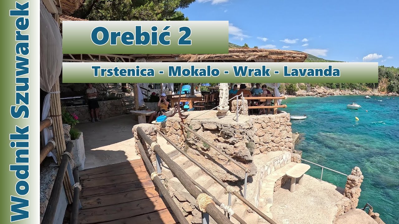 Wodnik Szuwarek - Kajakiem po Adriatyku w Orebić 2 - Pelješac - Chorwacja
