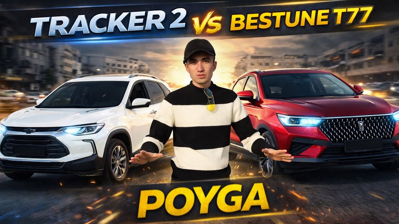 TRACKER 2 VS BESTUNE T77 POYGA || DRAGE RACE