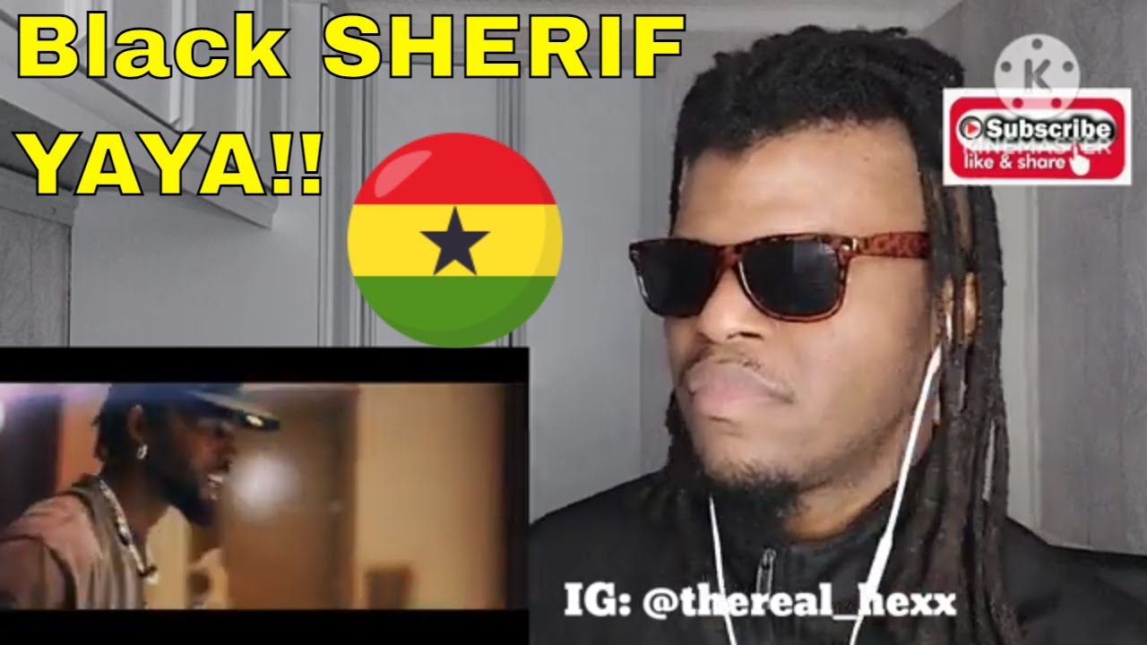 AFRICAN'S FIRST TIME REACTION TO Black Sherif - YAYA (Performance Video) (SunShades Reactions)