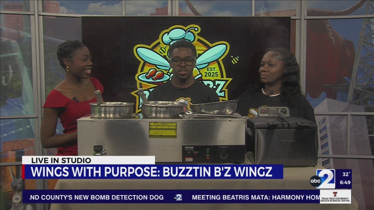 IN STUDIO: Buzztin B'z Wingz