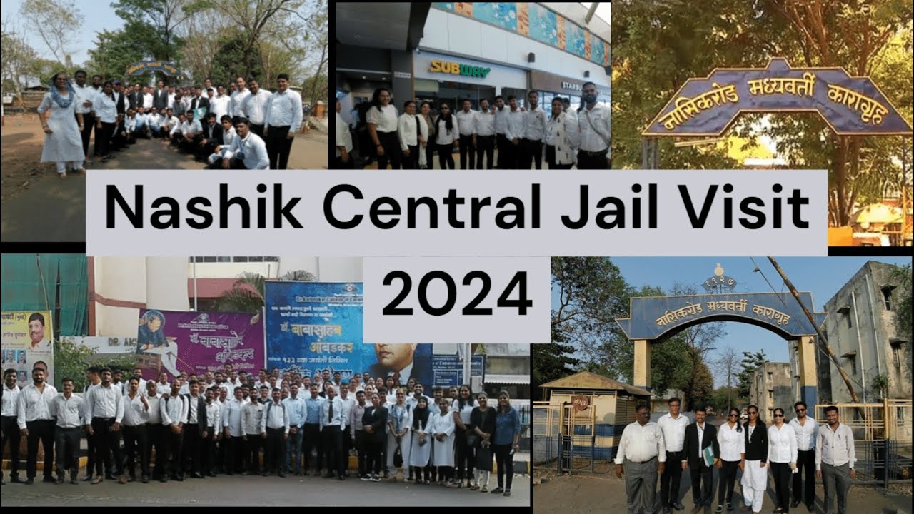 Nashik Central Jail Visit  FY. SY. TY Law  Students from | Dr. Ambedkar College of Law Wadala Mumbai