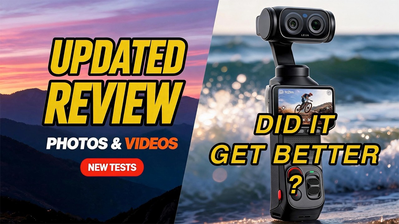 Insta 360 Luna Ultra update photo and video Review
