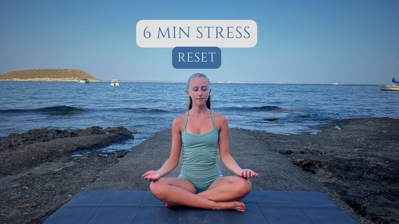 6 Min Nervous System Reset | Shake Off Stress, Tap, Stretch & Ground