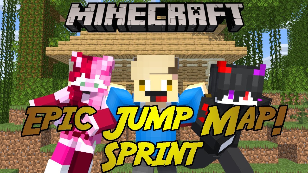 Epic Jump Map Sprint - Minecraft Parkour Map