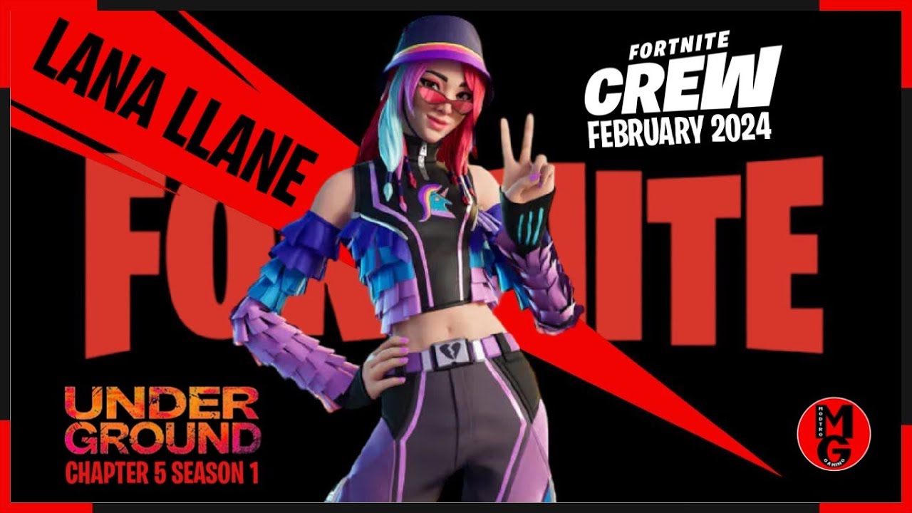 Lana Lane VR #victoryroyale #fortnite #chapter5season1 #underground #crewpack