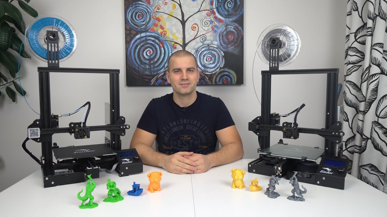 Ender 3 PRO против Ender 3 — детальное сравнение